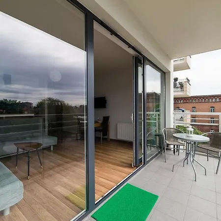 Apartament Sadowa Blue グダニスク